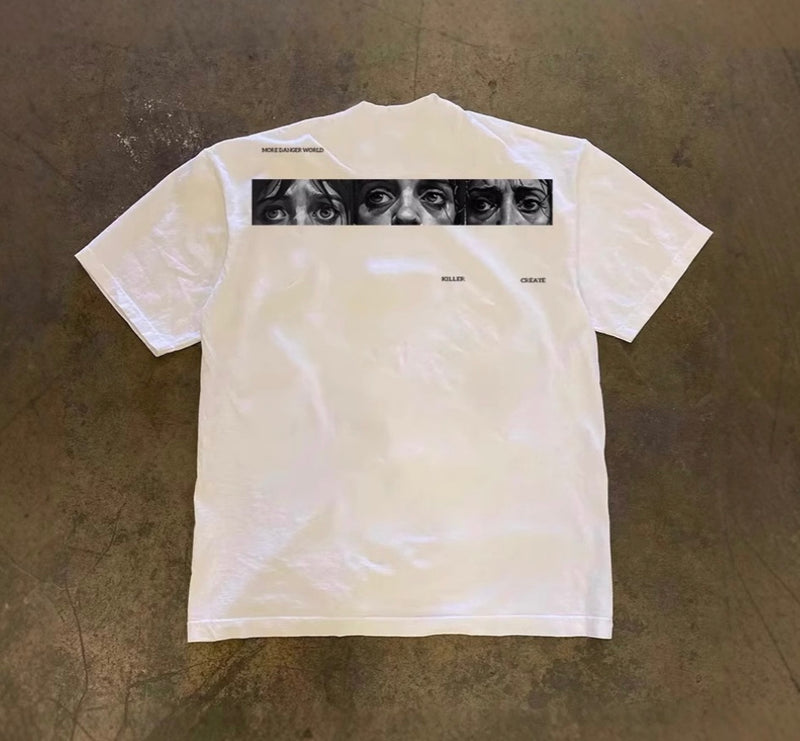 レトロスケッチフォトTシャツ RY1073