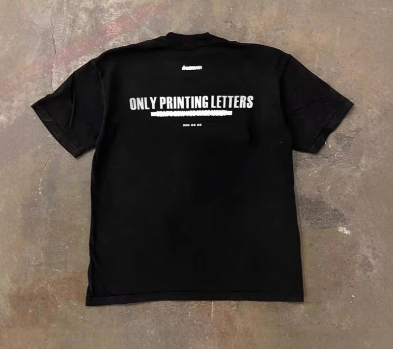 グランジレンタリングロゴTシャツ RY1070