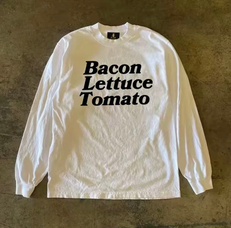 タイポグラフィロングスリーブTシャツ RY1896