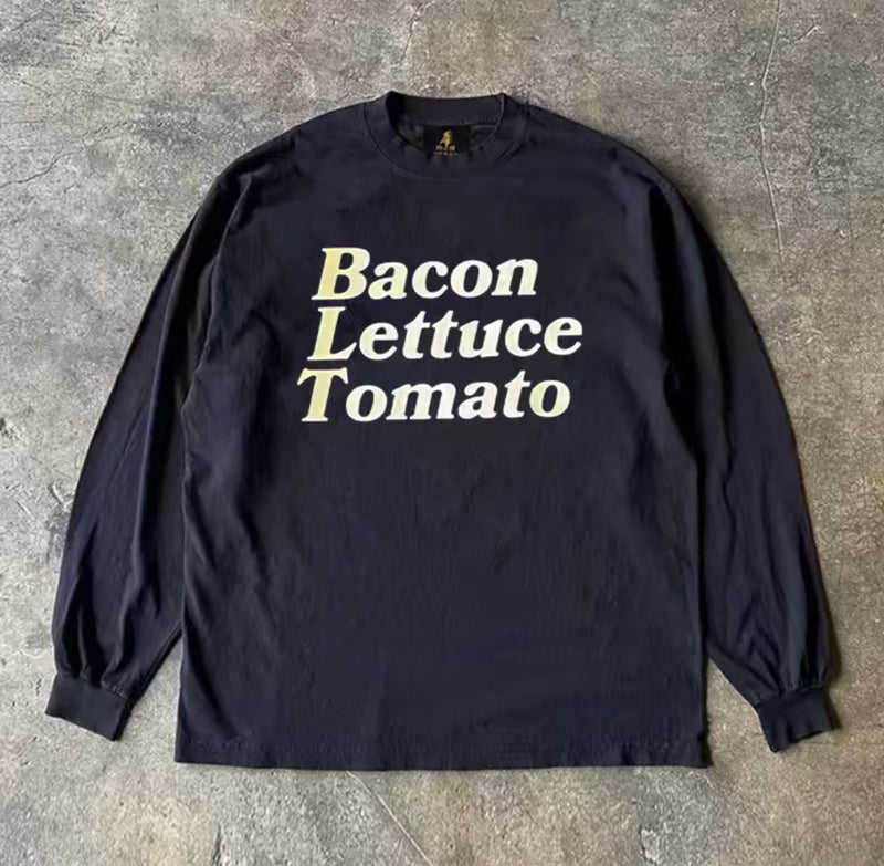 タイポグラフィロングスリーブTシャツ RY1896
