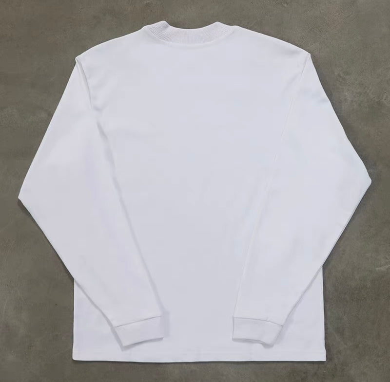 ワンポイントスクリプト刺繍風ロゴロンT RY1831