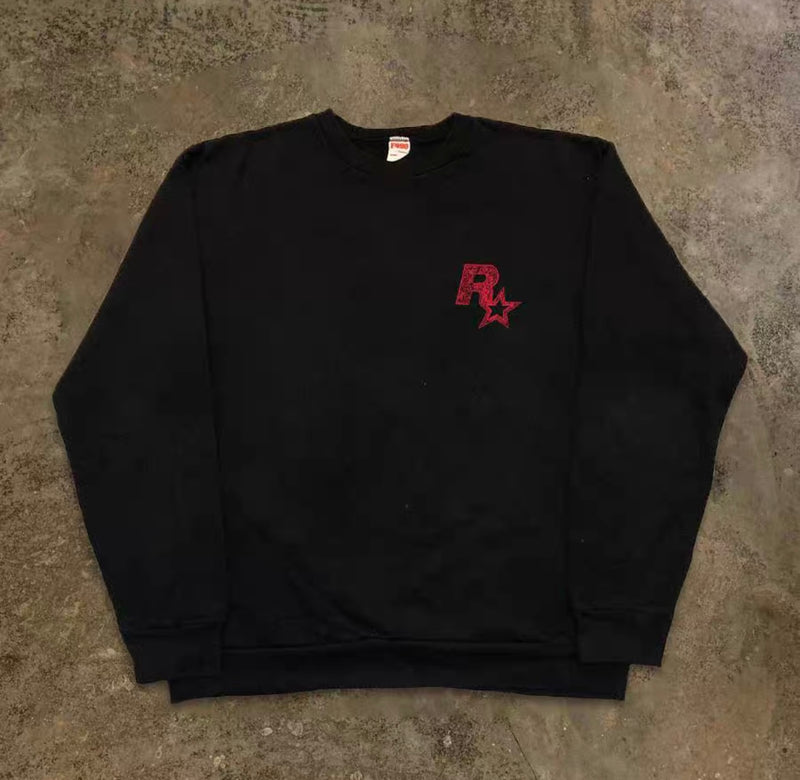 バックRスターアラベスクプリントロンT RY1820
