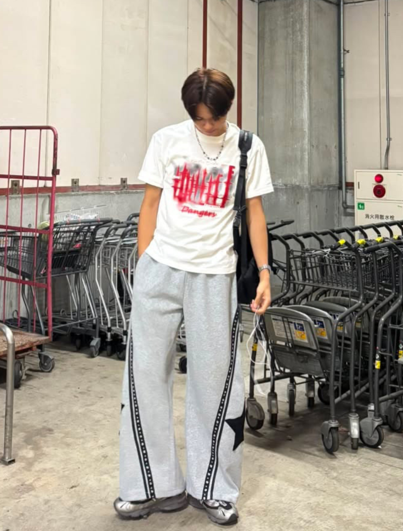 フロントミストレッドロゴTシャツ YU1123